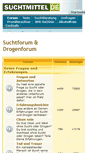 Mobile Screenshot of forum.suchtmittel.de