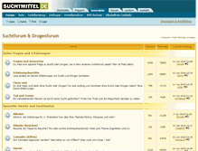 Tablet Screenshot of forum.suchtmittel.de