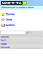 Mobile Screenshot of mobil.suchtmittel.de